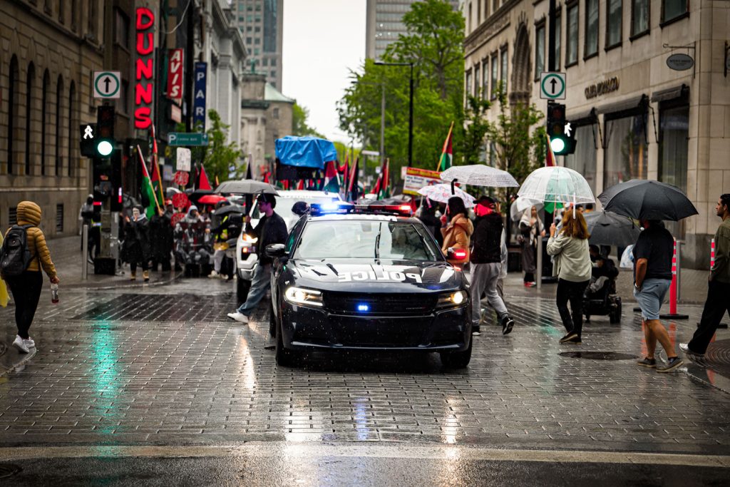Montreal Palestine protestes