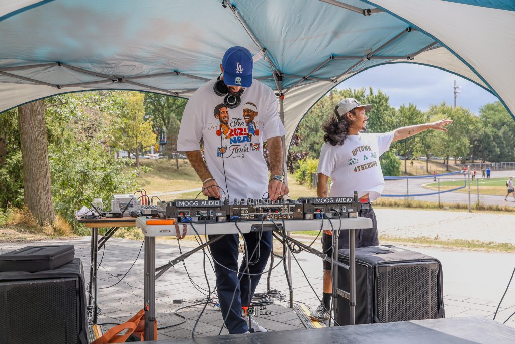 #4thehood back to school event Montreal Cote Des Neiges