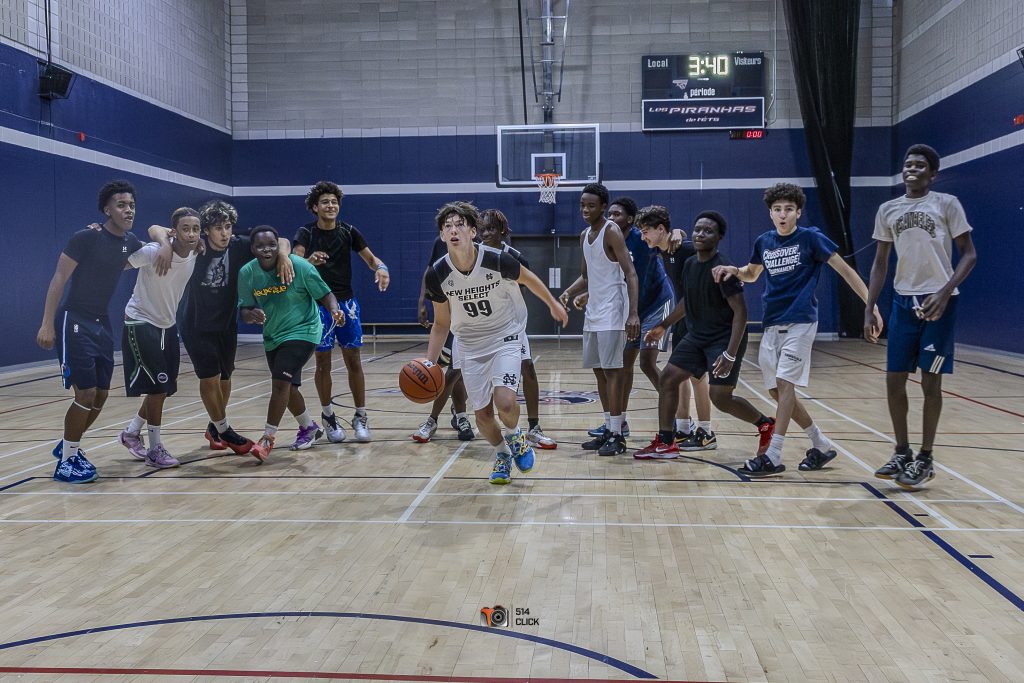 New Heights Select Montreal Elite Basketball Team
